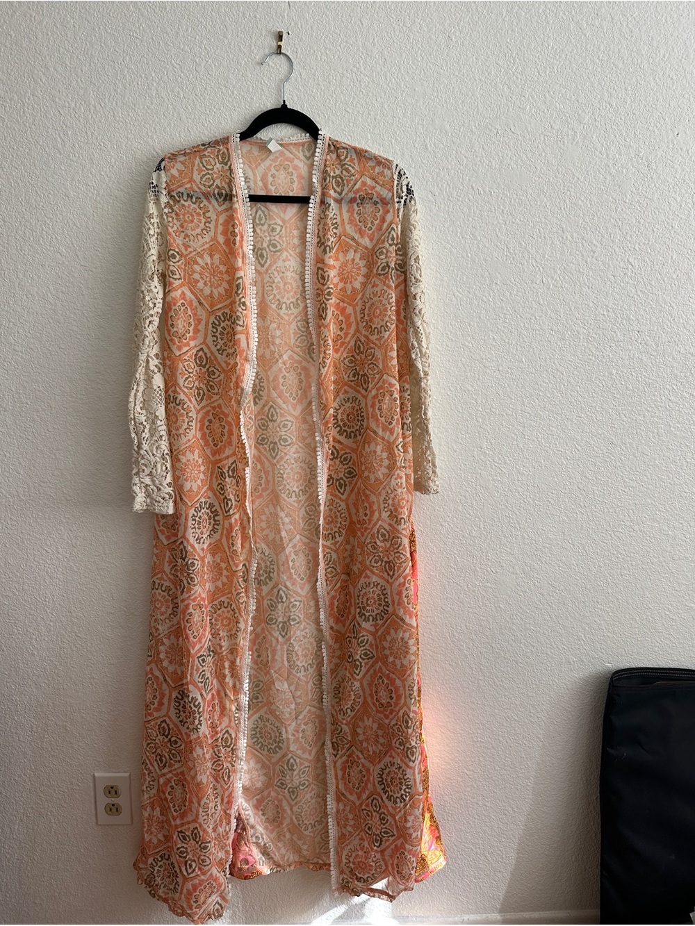 MOVING SALE MAAJI Size Small Pink and Lace Cover-Up